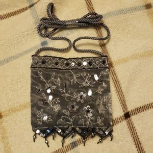 Beaded evening bag